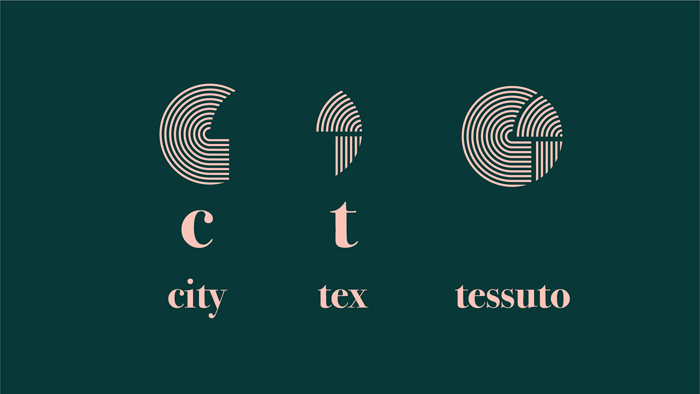 brand design identity logo tessuti visual
