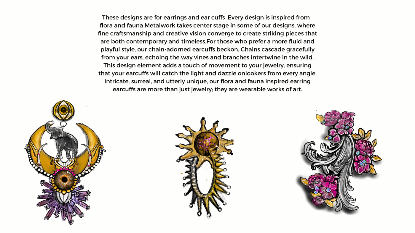 accessorydesign Jewellery design Jewellery Designer Jewellery Illustrator illustrations NIFT PORTFOLIO internship portfolio Accessory Designer metaljewellery