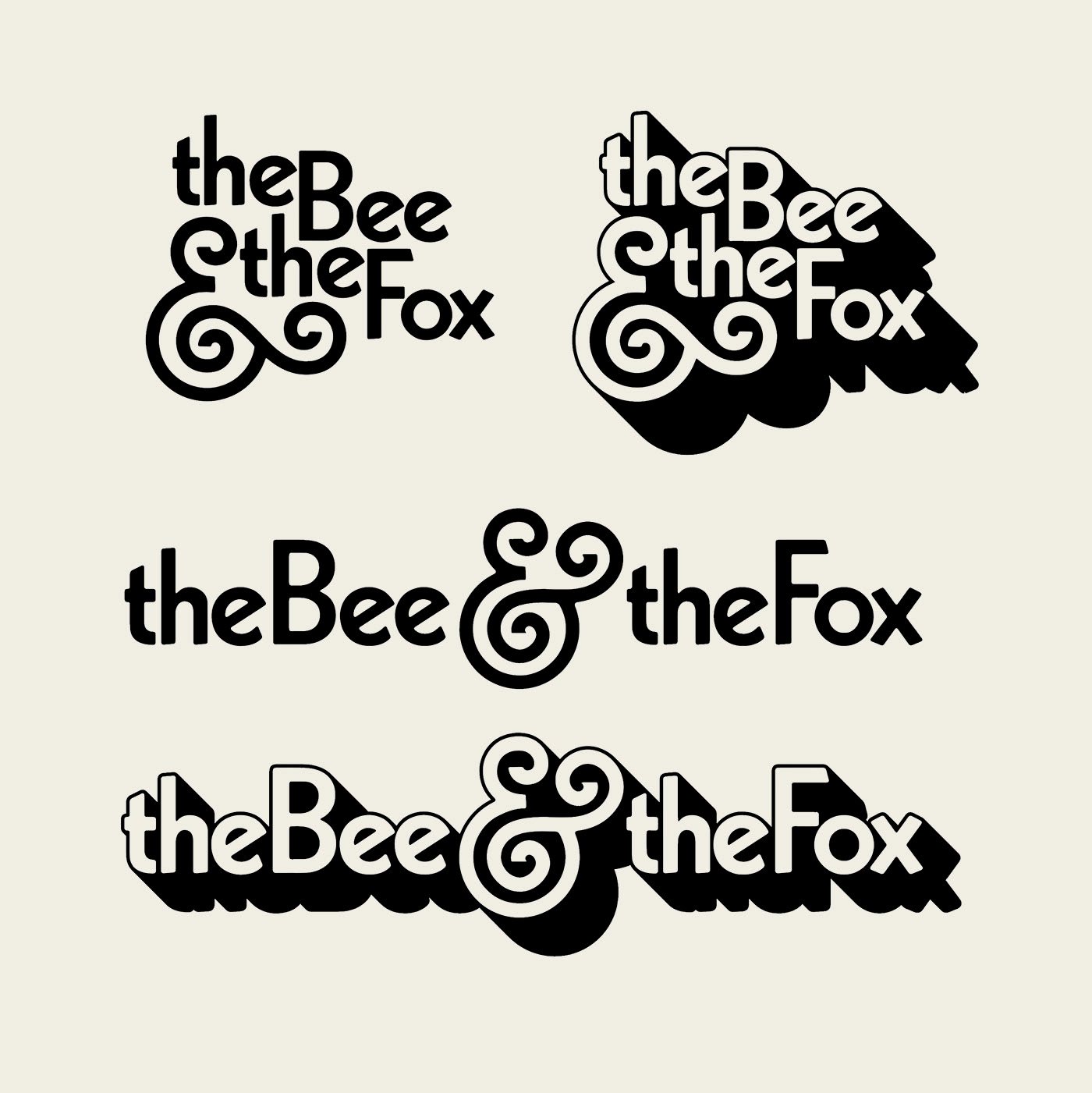 lettering typography   type logos branding  logo seventies Retro vintage sixties