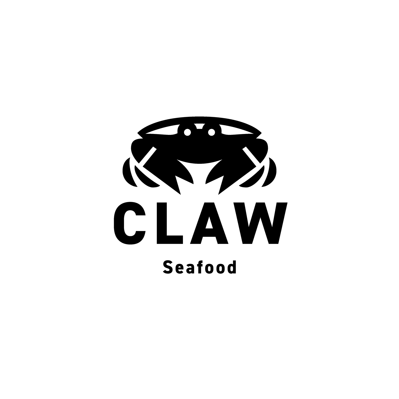restaurant logo Seafood Logo  Seafood Restaurant crab logo