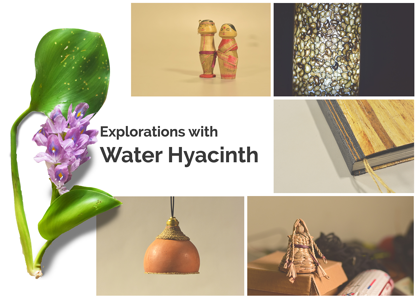 craft Water hyacinth product weaving