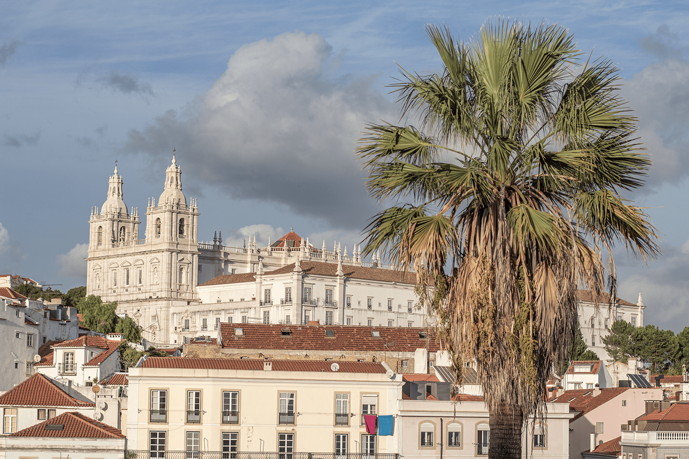 Alfama Lisbon Portugal summer Holiday tourist Travel Europe cityscape Canon
