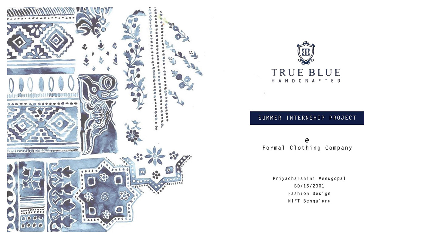 Designproject EthnicPrints fashiondesign indiantextiles internship mensfashion Menswear shirts traditional trueblue