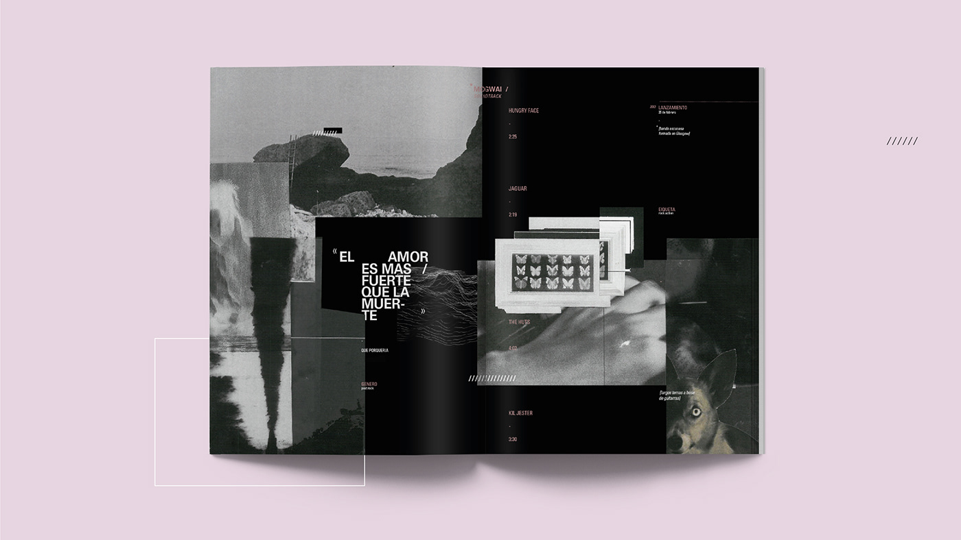 collage diseño editorial fadu uba Gabriele sistema gráfico tipografia