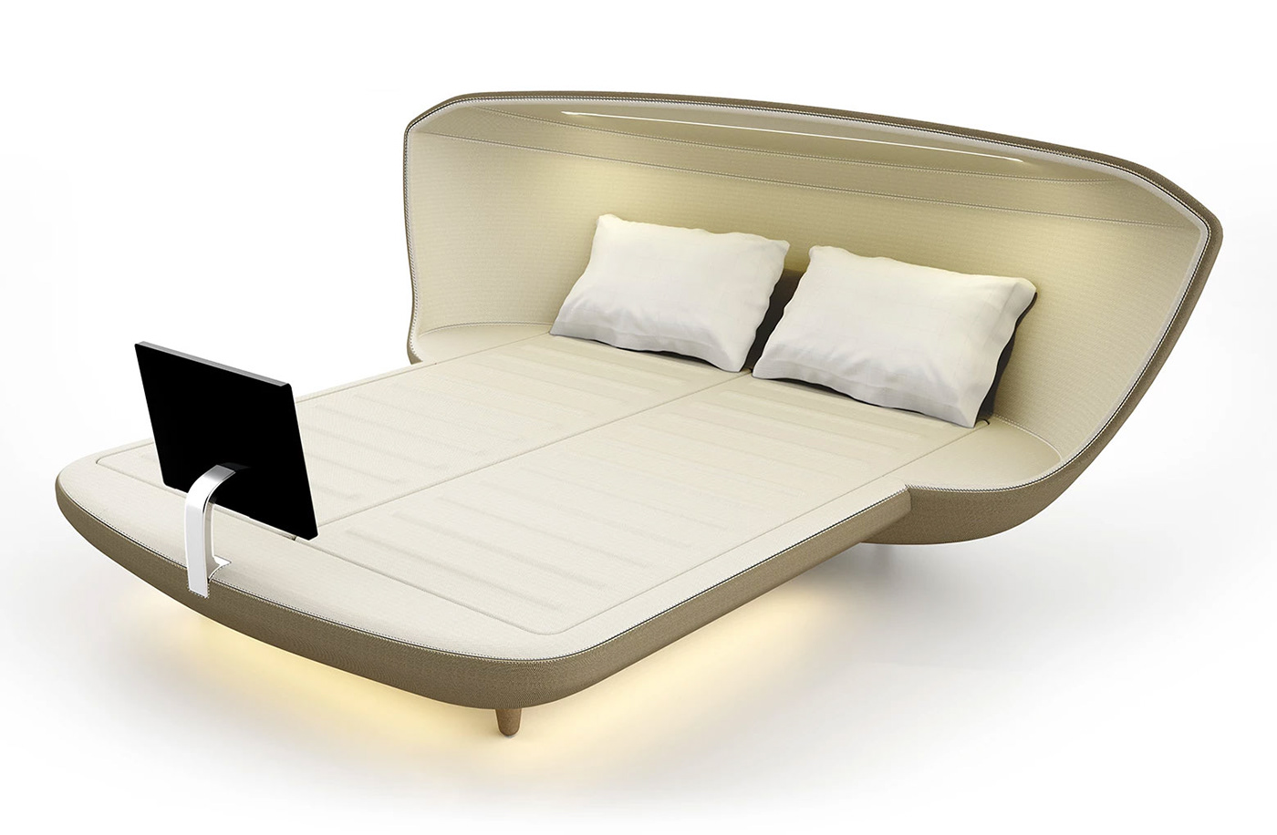 yellow window DESLEE-CLAMA bed furniture future of sleep