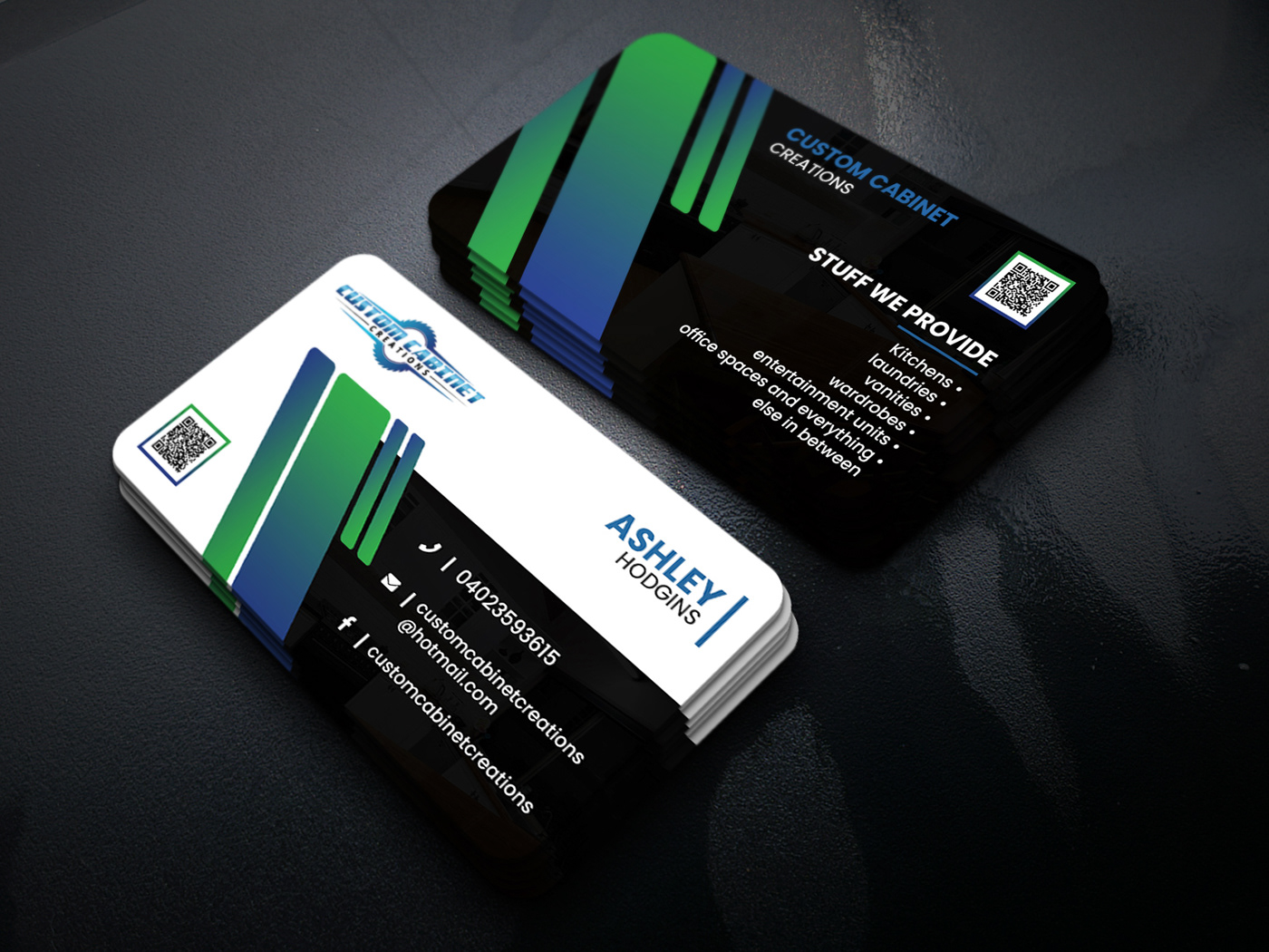 business card Business card design graphic design  Plumbing print design  visiting card