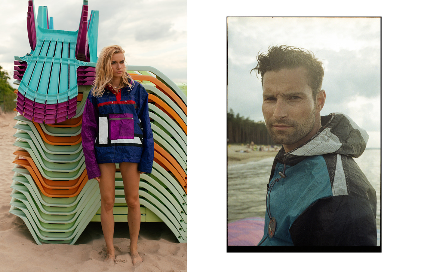 analog campaign eco Fashion  Kite Surf surfing