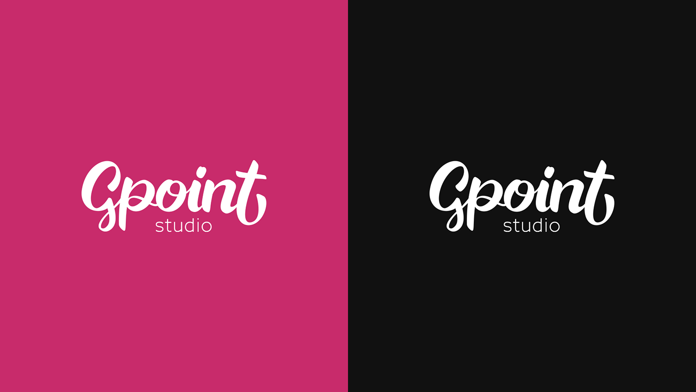 logo Logotype Handlettering gpoint studio branding  lettering