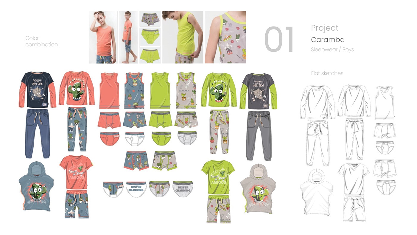 apparel boyswear Childrenswear Clothing Collection Fashion  Kidsfashion kidswear sleepwear design textiledesign