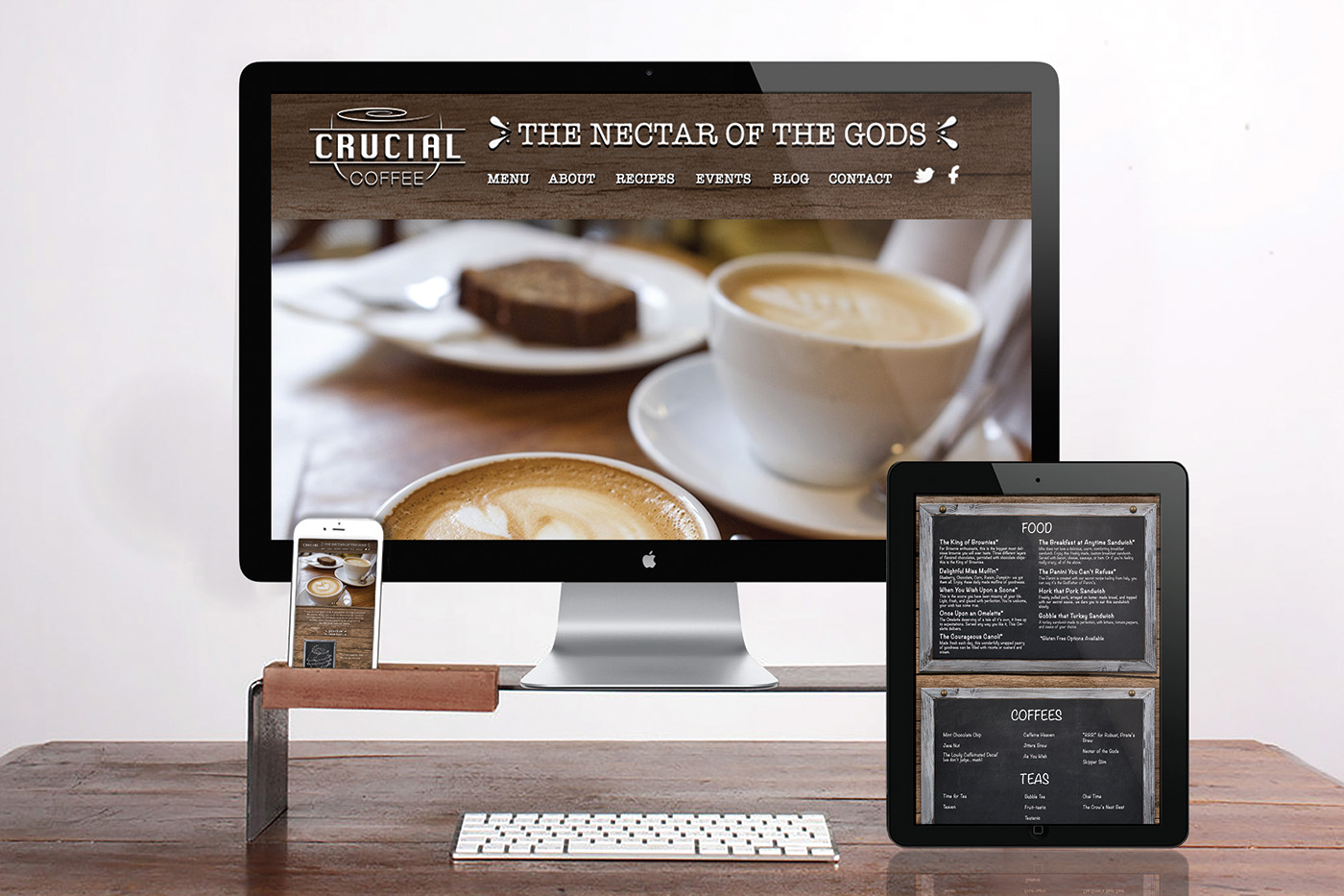 Coffee cafe crucial coffee UI ux design Website creation