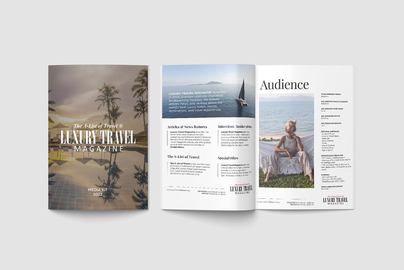 brochure catalog design graphic design  luxury magazine print Travel