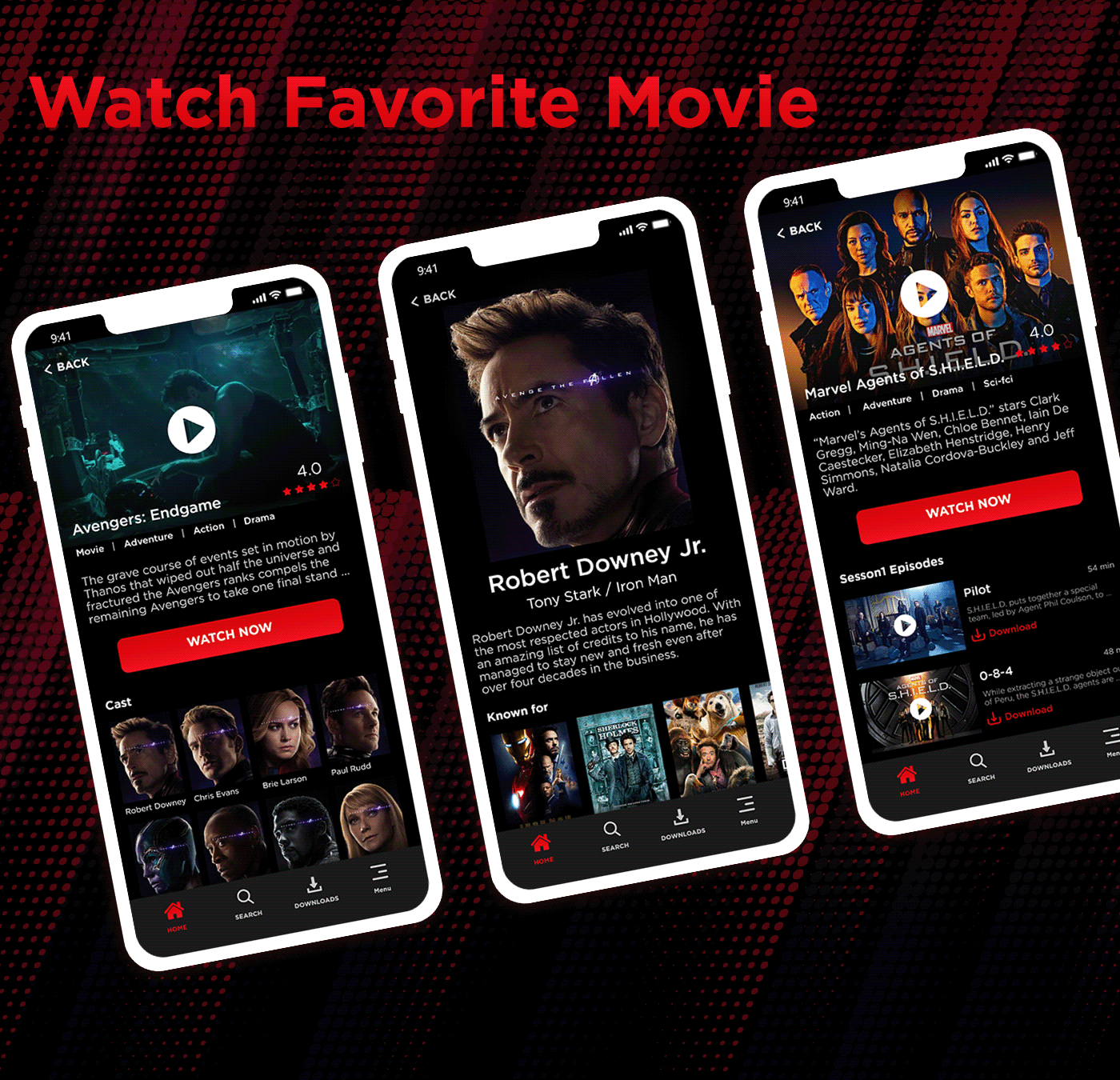 Marvel Mobile Apps