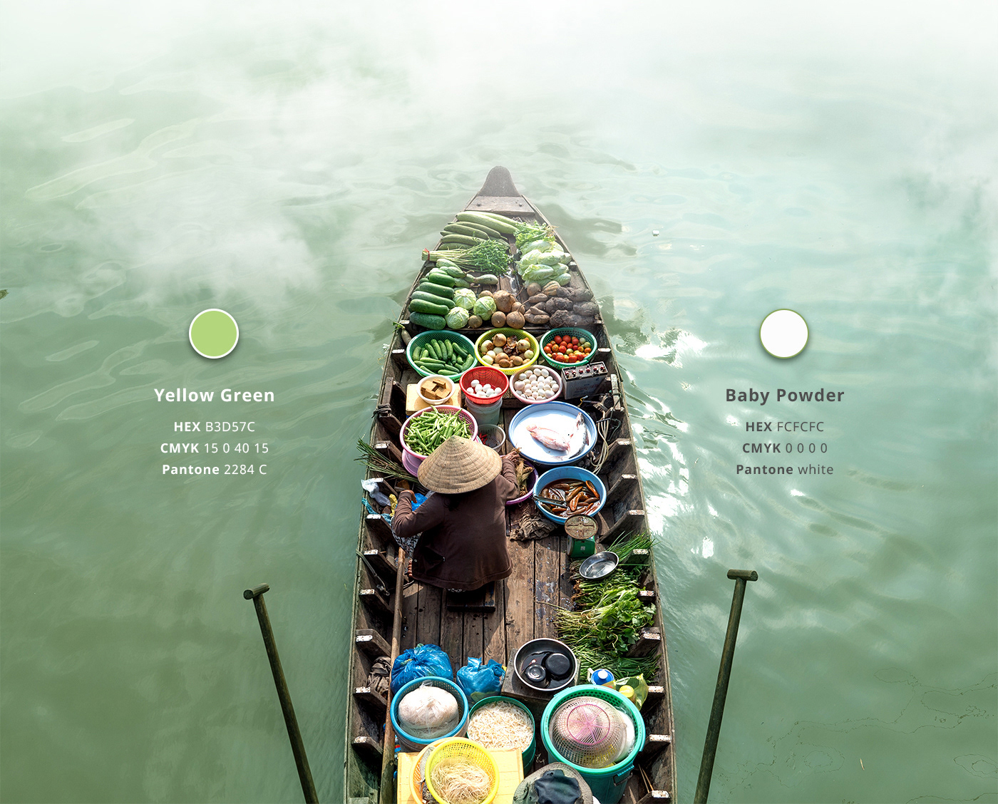 logo quê tôi brand identity brand vietnamese restaurant branding  boat Coconut rowing