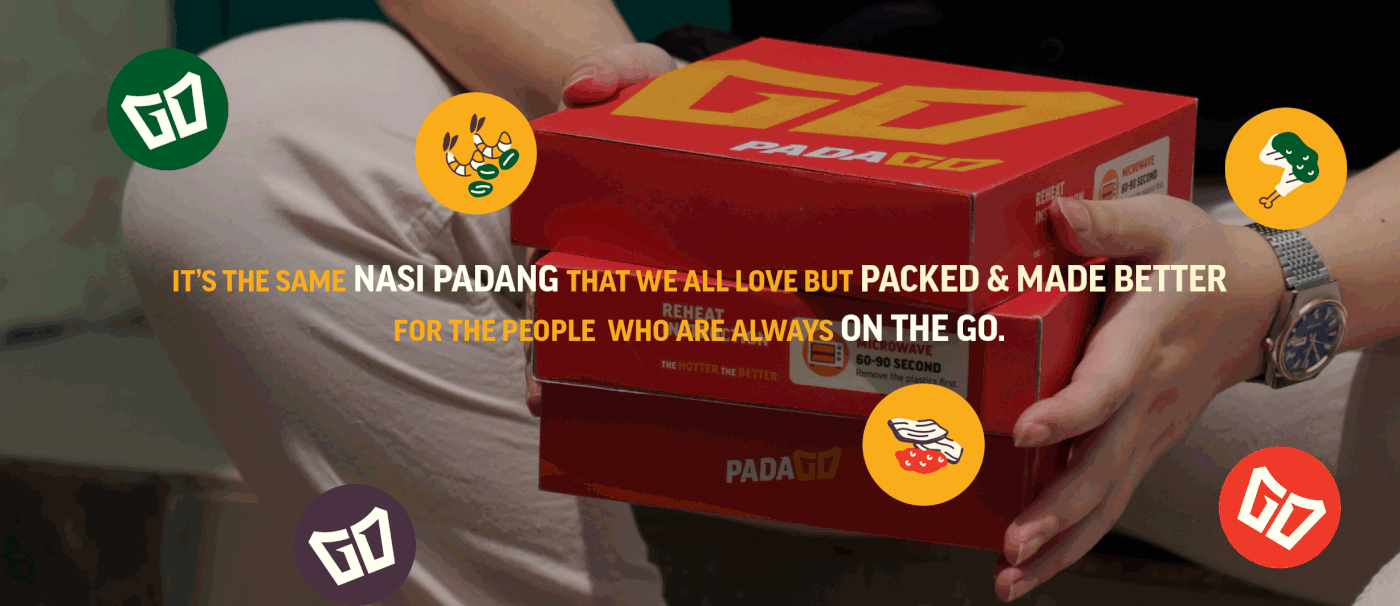 art direction  Brand Design brand identity branding  Fast food indonesia jakarta Packaging Padang visual identity