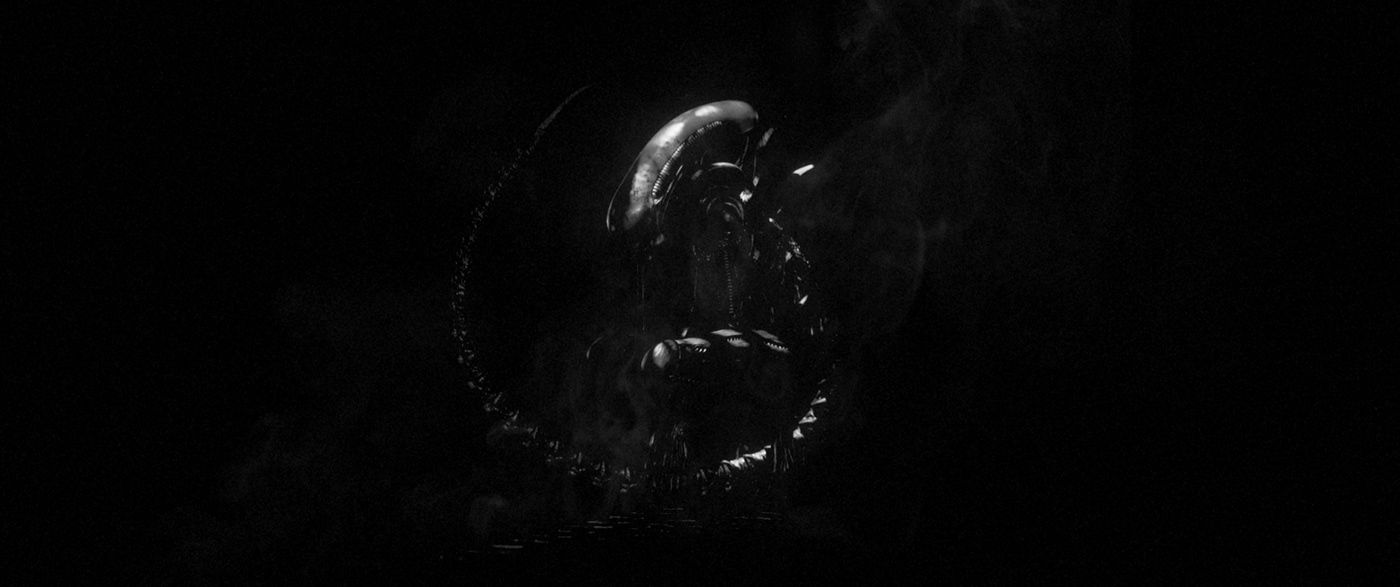 3D alien CGI cinema4d Film   horror redshift science fiction Scifi Zbrush