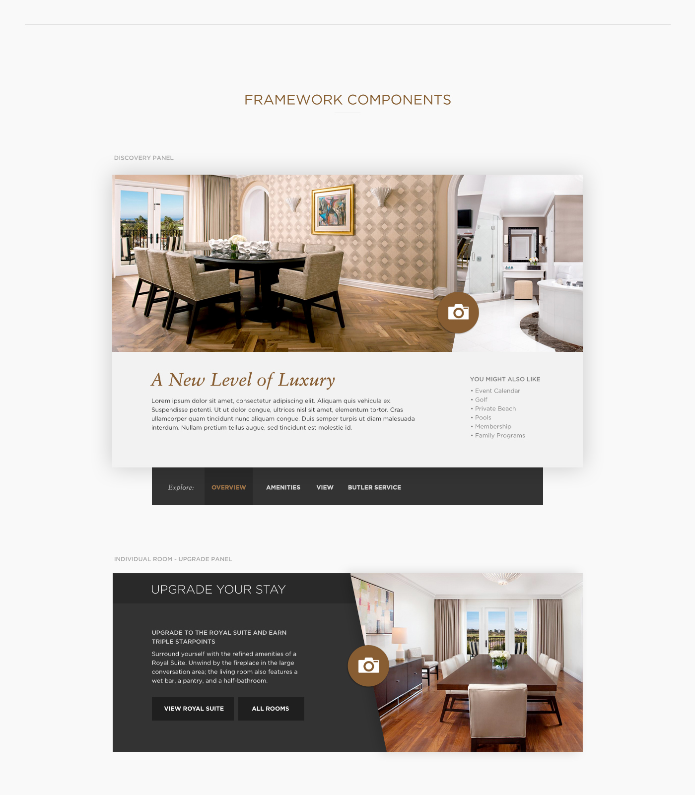 Webdesign Website wordpress grid interactive UI ux Responsive resort luxury hotel Travel tourism