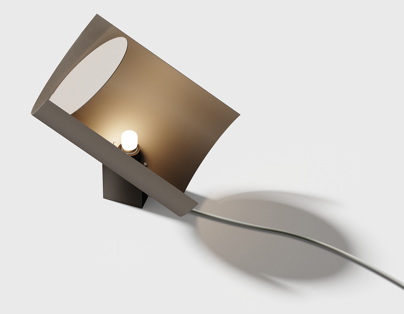 cog industrial design  interior design  Lamp light living room minimal object product design 