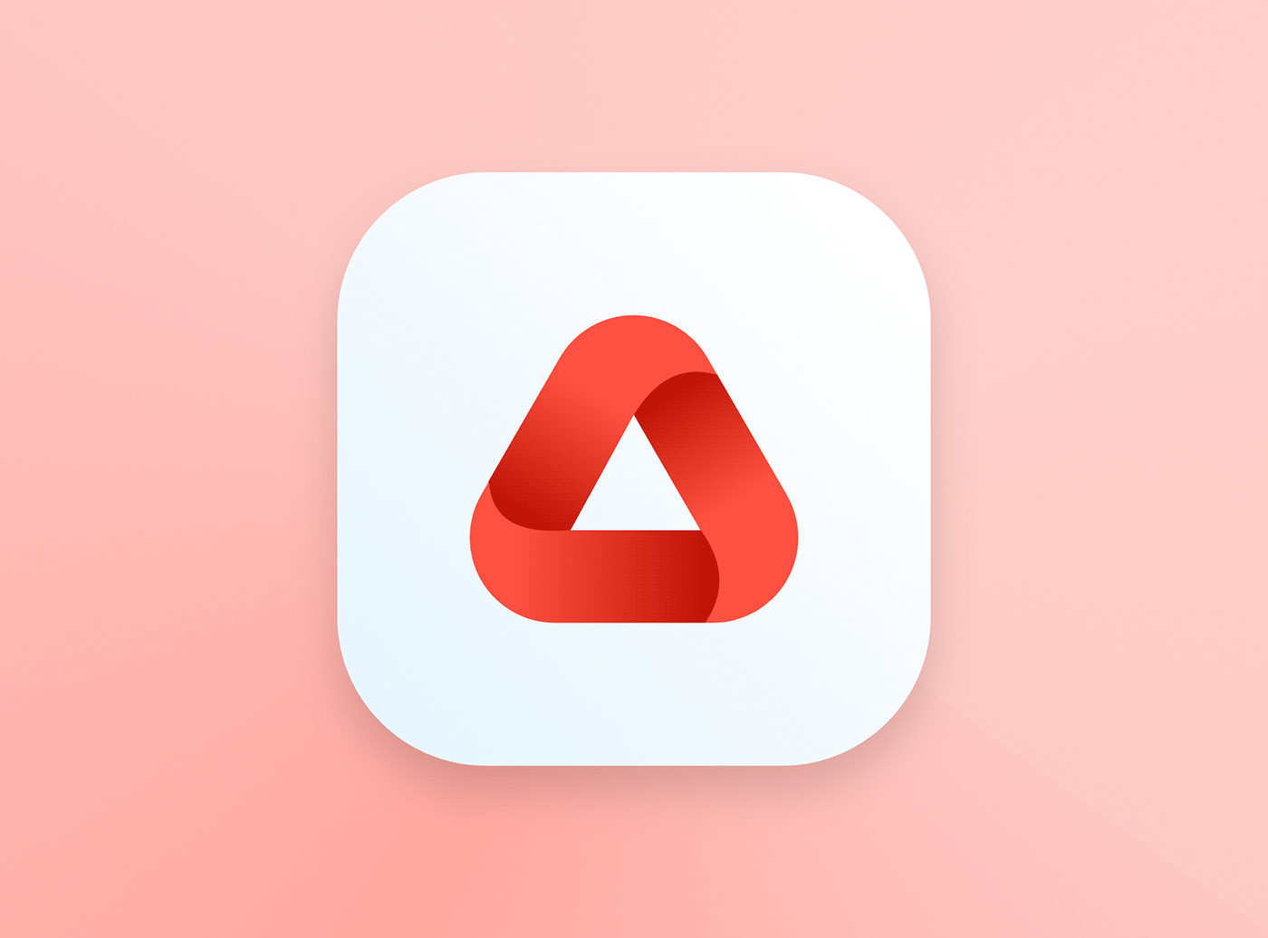 a letter Advertising  brand graphic design  Icon logo minimal mobile modern swiftui