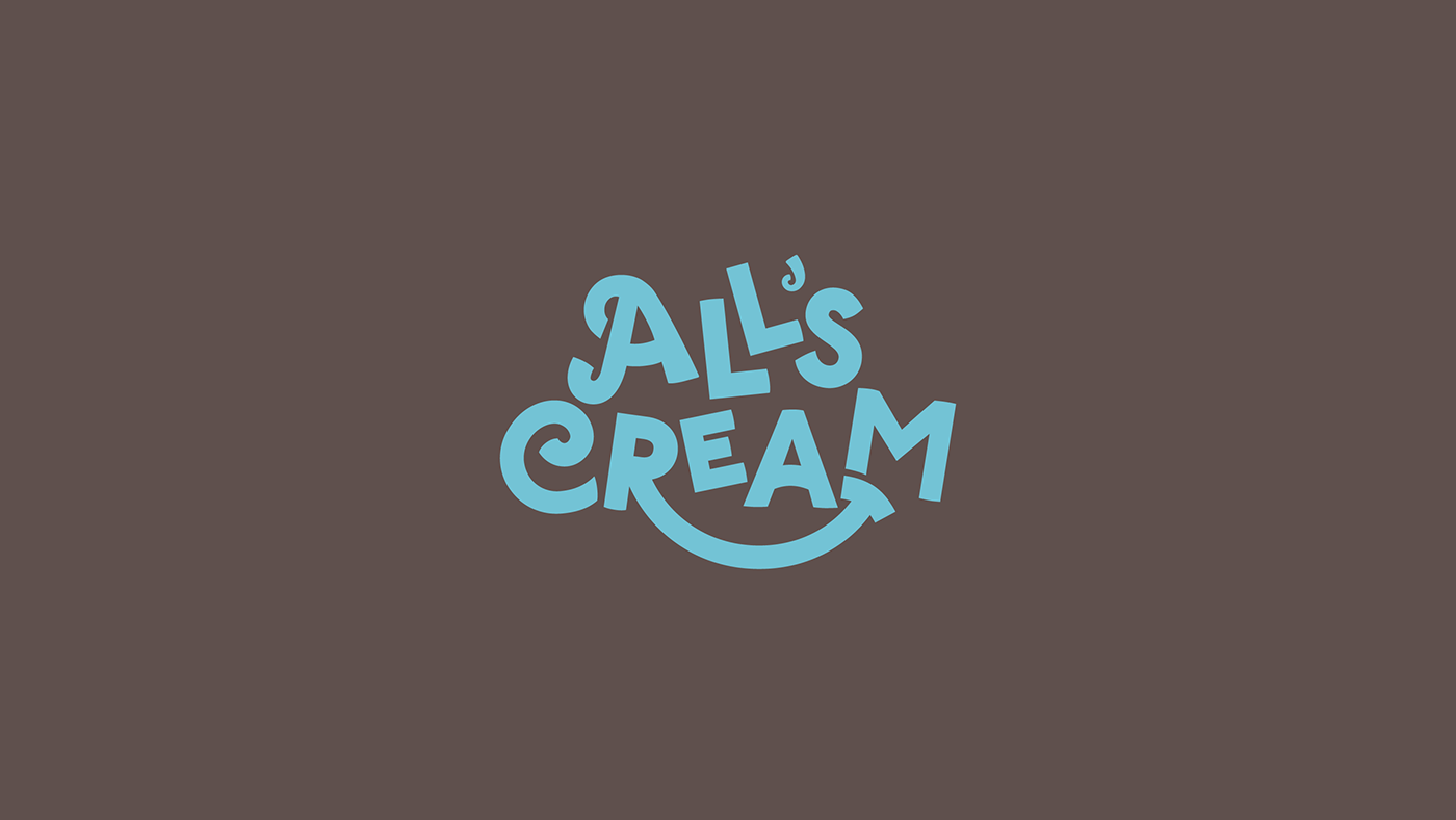 ice cream Logotype visual identity brand identity logo branding 