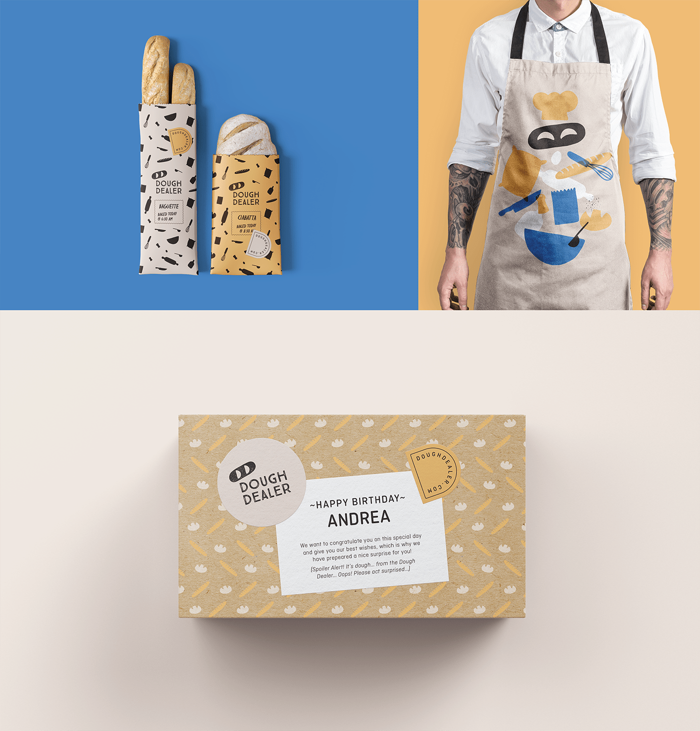 bake bakery branding  bread Character cook design ILLUSTRATION  Packaging pastry