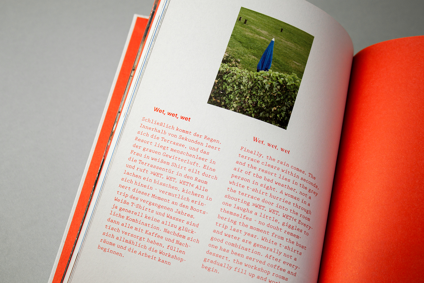 writing text documentation interviews book design