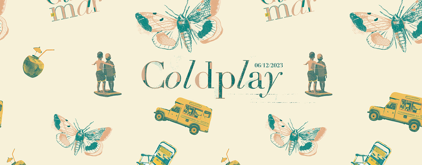 adobe illustrator Adobe Photoshop Gabriele sistema gráfico fadu diseño gráfico Coldplay tipografia catedra gabriele fadu uba