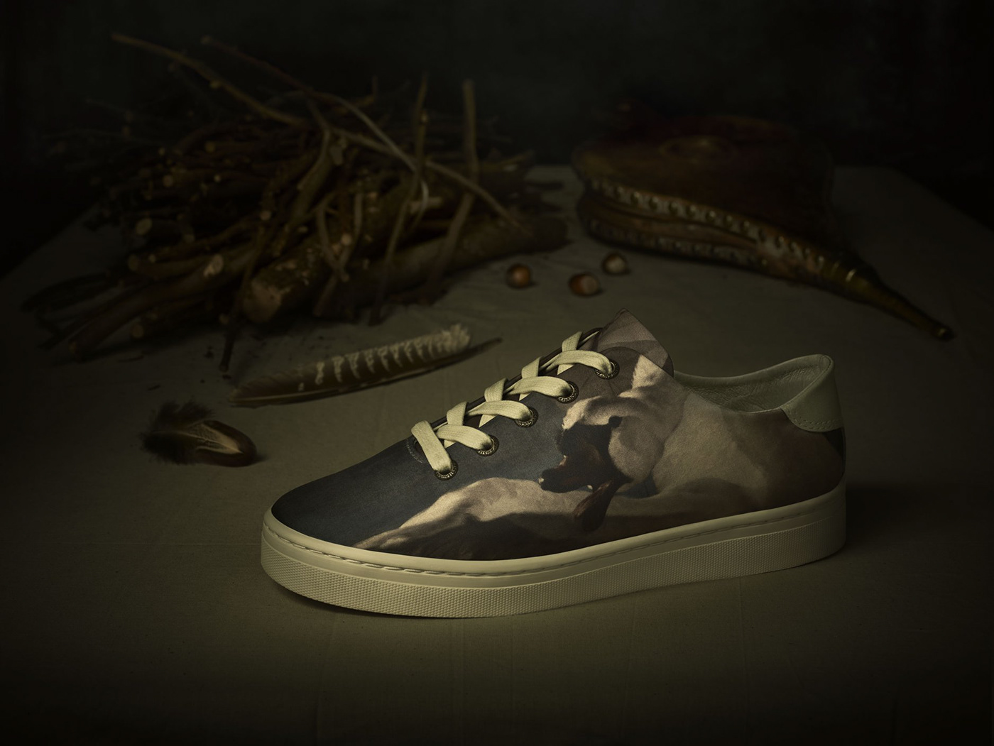 shoes sneakers Flowers motif motives Art Director Commercial Photography Advertising Photography footwear Advertising 