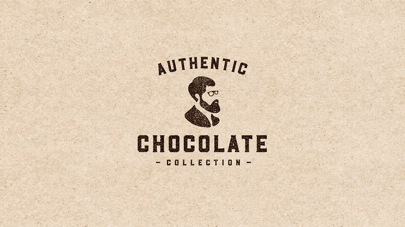 brand Classic Food  chocolate dessert package graphic delicious craft rebranding