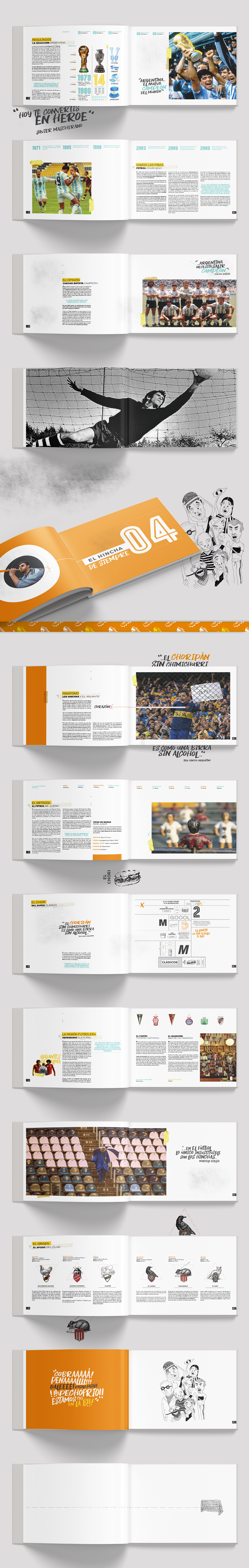 belluccia editorial libro diseño gráfico ilustracion diseño 3 fadu Futbol messi maradona