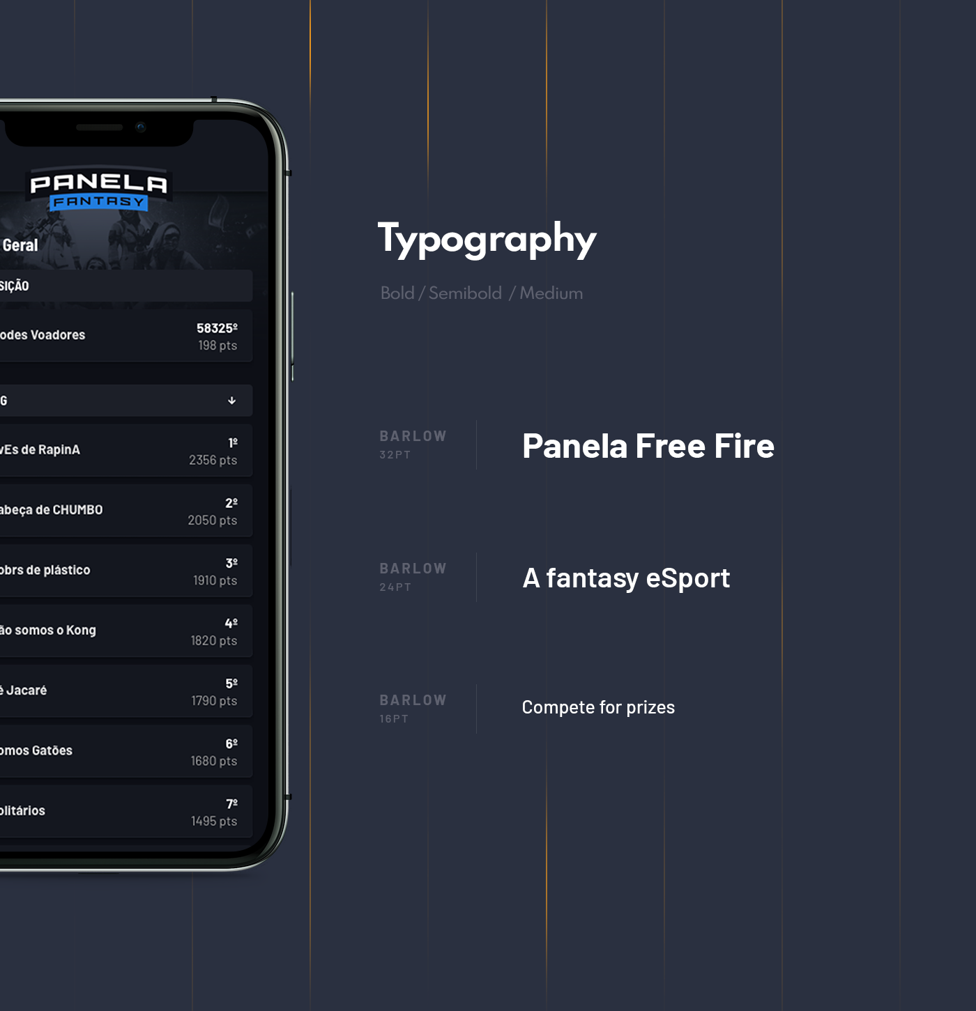 battle royale esport free fire game Interface mobile modern product design  UI ux
