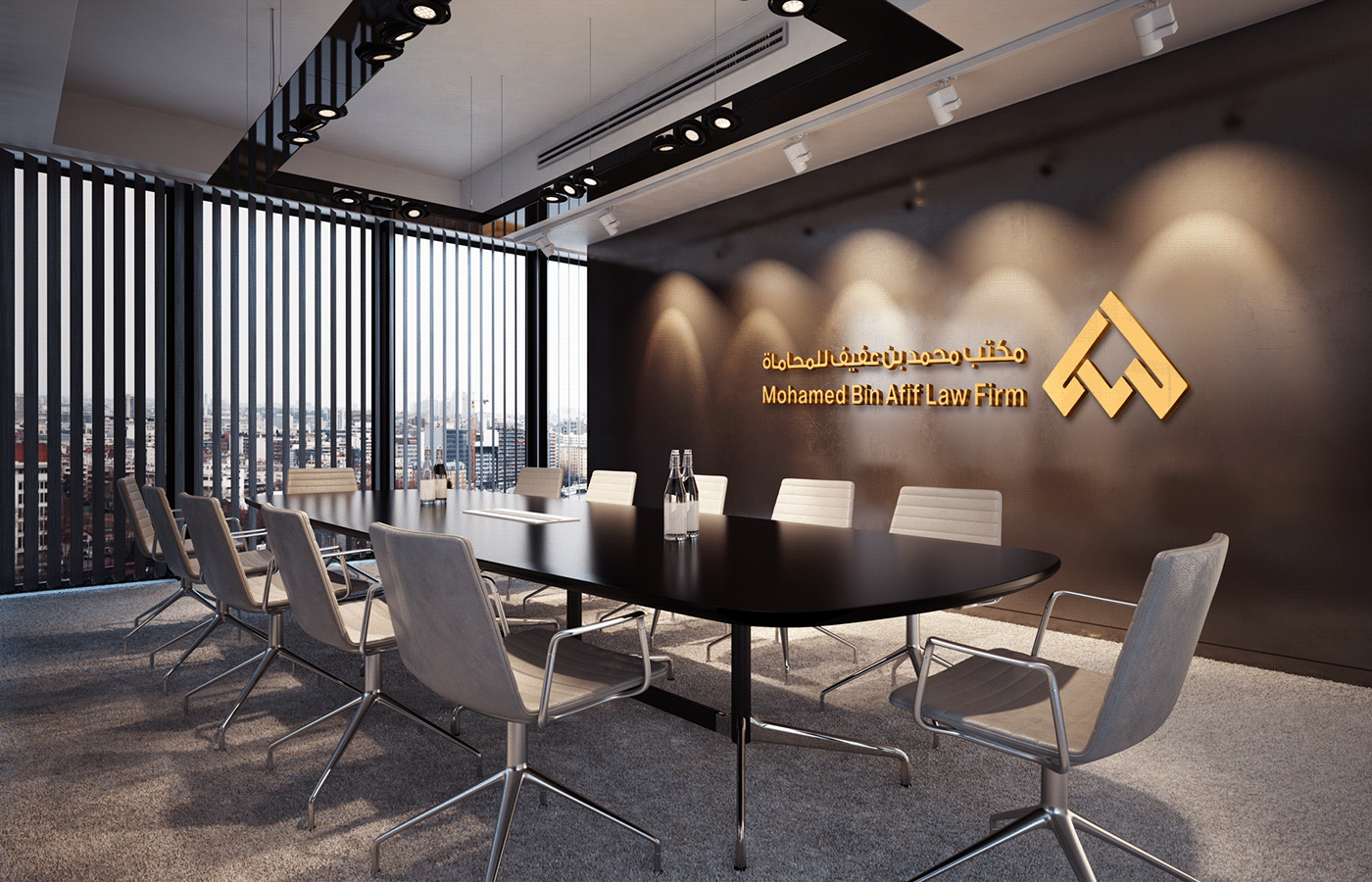 attorney branding  Cunsulting gold identity law firm lawyer legal monogram Office