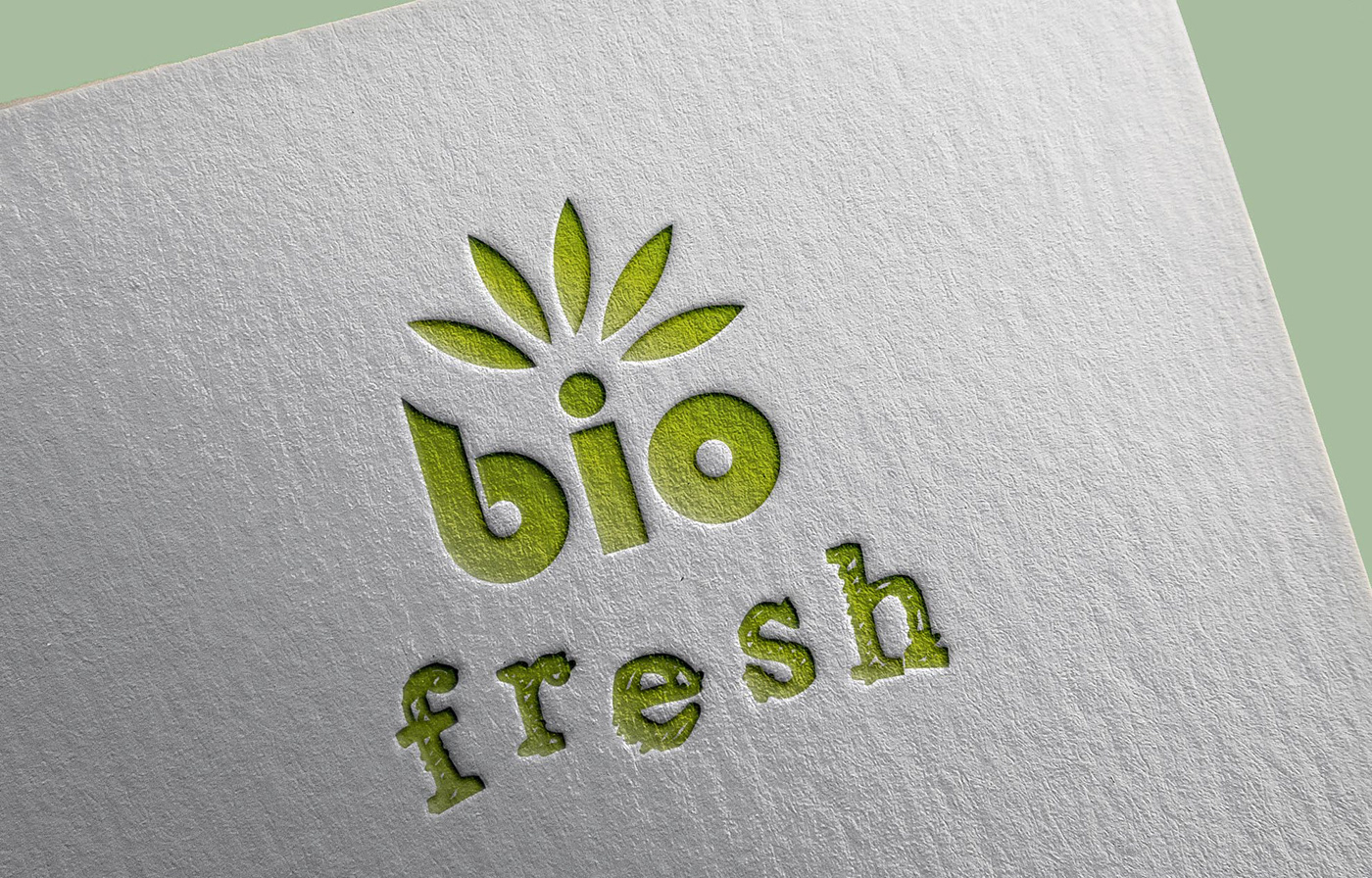 Branding Identity logo illustrations photo Promotion Project Self Initiative Project Bio-fresh