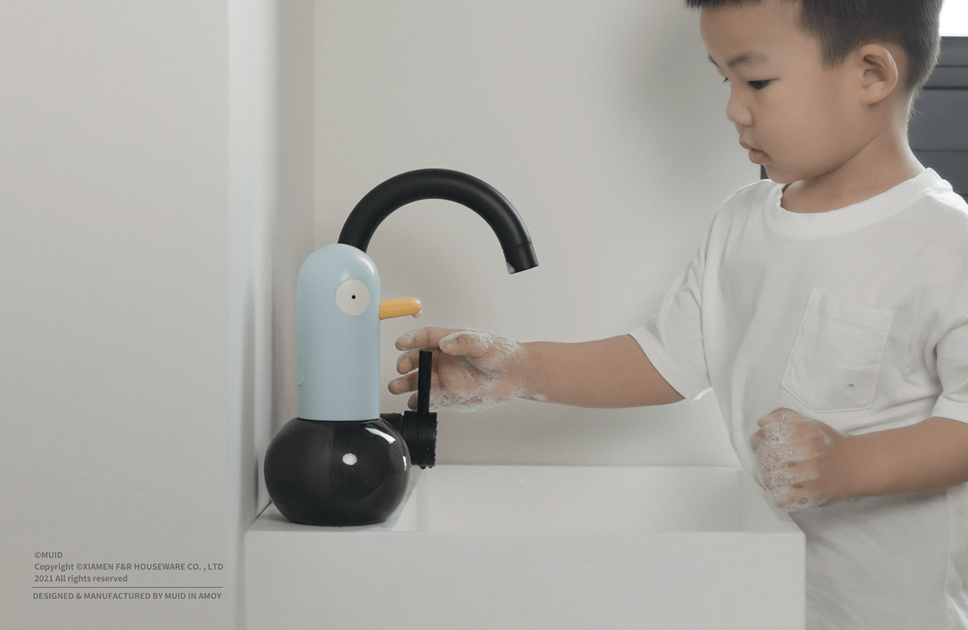 Muid product design  产品摄影 产品设计 工业设计 洗手泡泡机