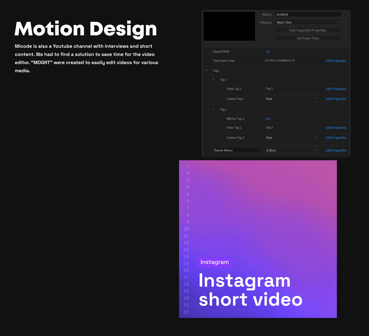 branding  computerscience instagram interview media motiondesign news UI/UX youtube designsystem