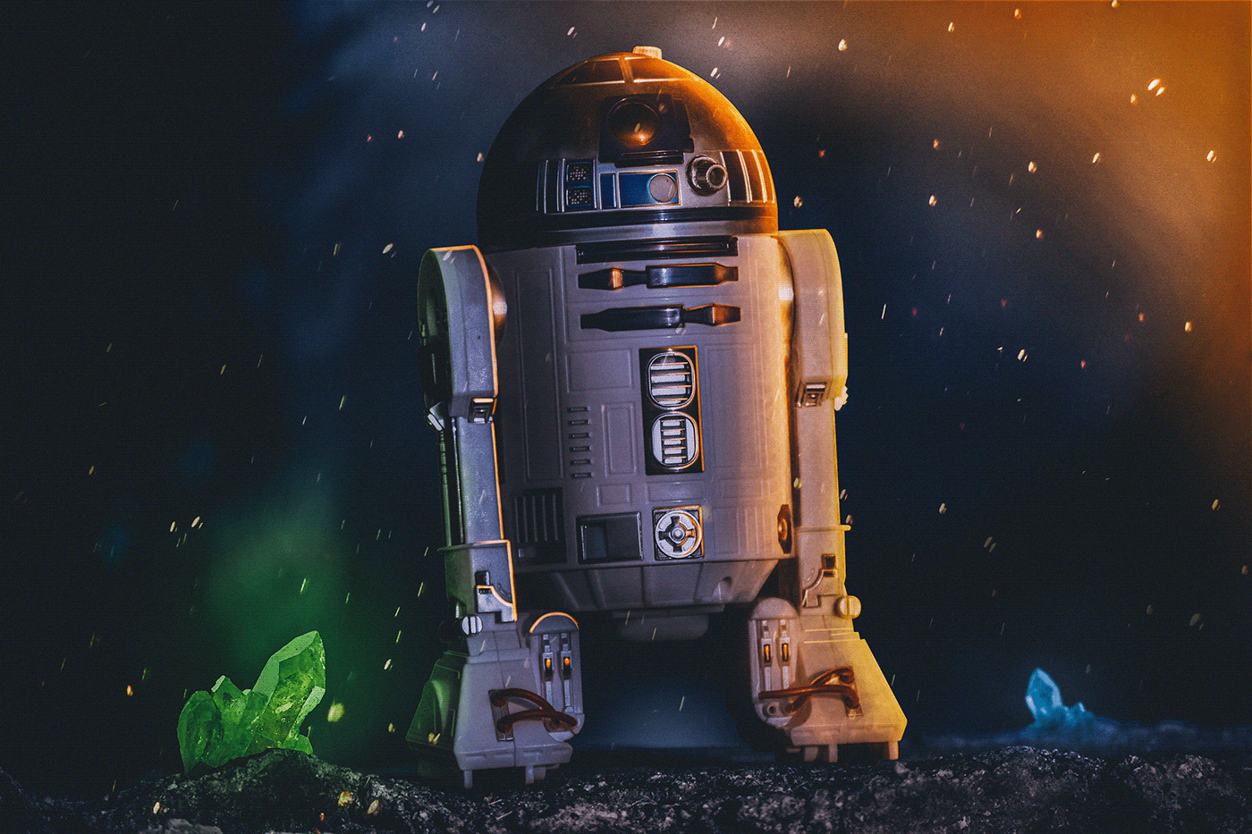art C3PO concept art droid galaxy highlights instagram photoshop R2D2 star wars