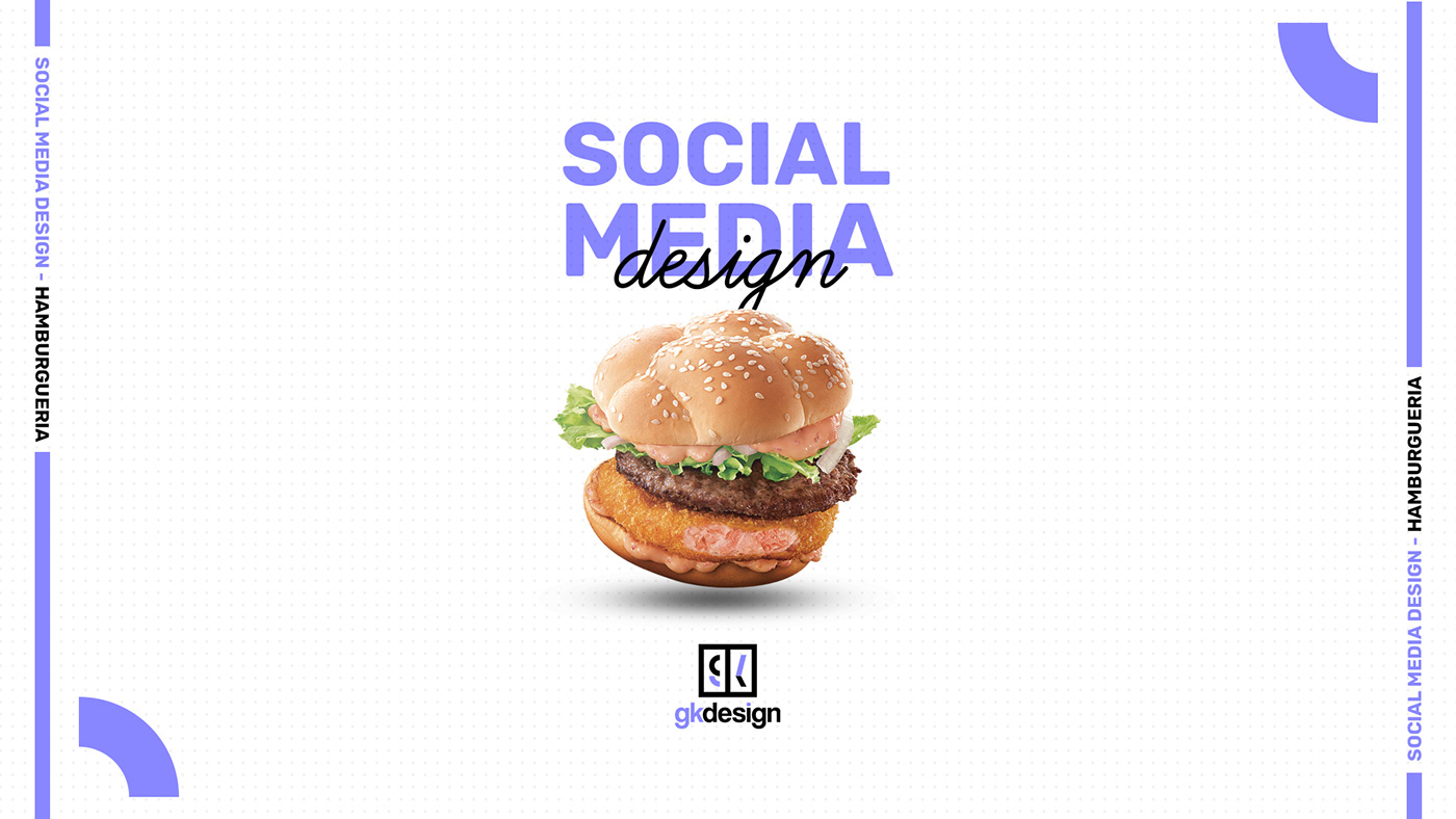 burger design para redes sociais Food  hamburguer hamburgueria restaurant Social Media Design