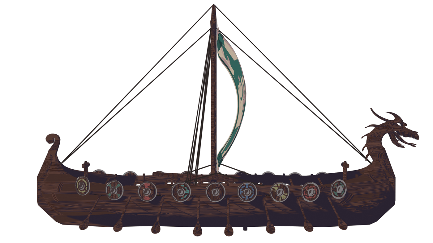 Boats dragon Drakkar fantasy female warrior Knarr Ocean sailboat viking vikings