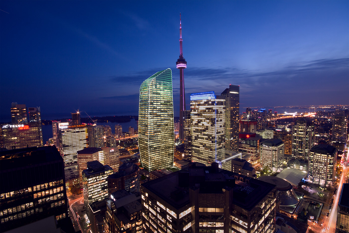 archviz gordon Gill architecture Toronto skyscrapper