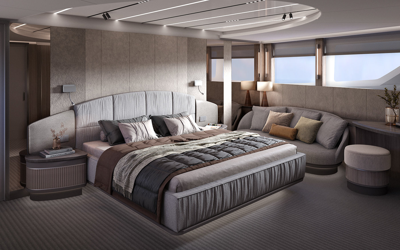 interior design  shipdesign yacht Yacht Design Yachts