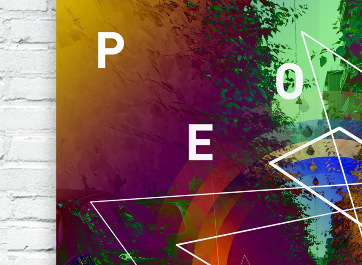 music Album cover album art design collage psychedelic visual design