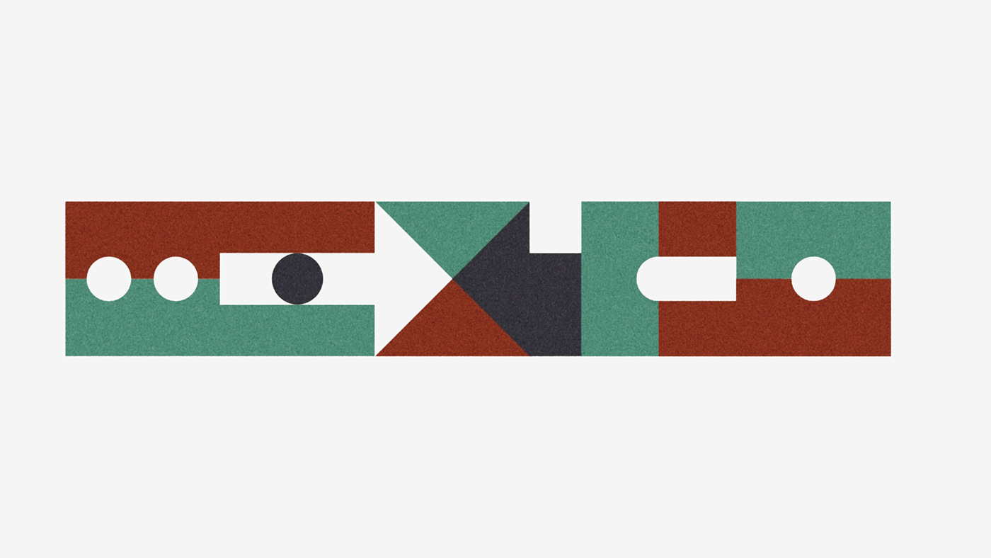 forsale logo Logotipo mexico sevende terracotta turquoise typography  