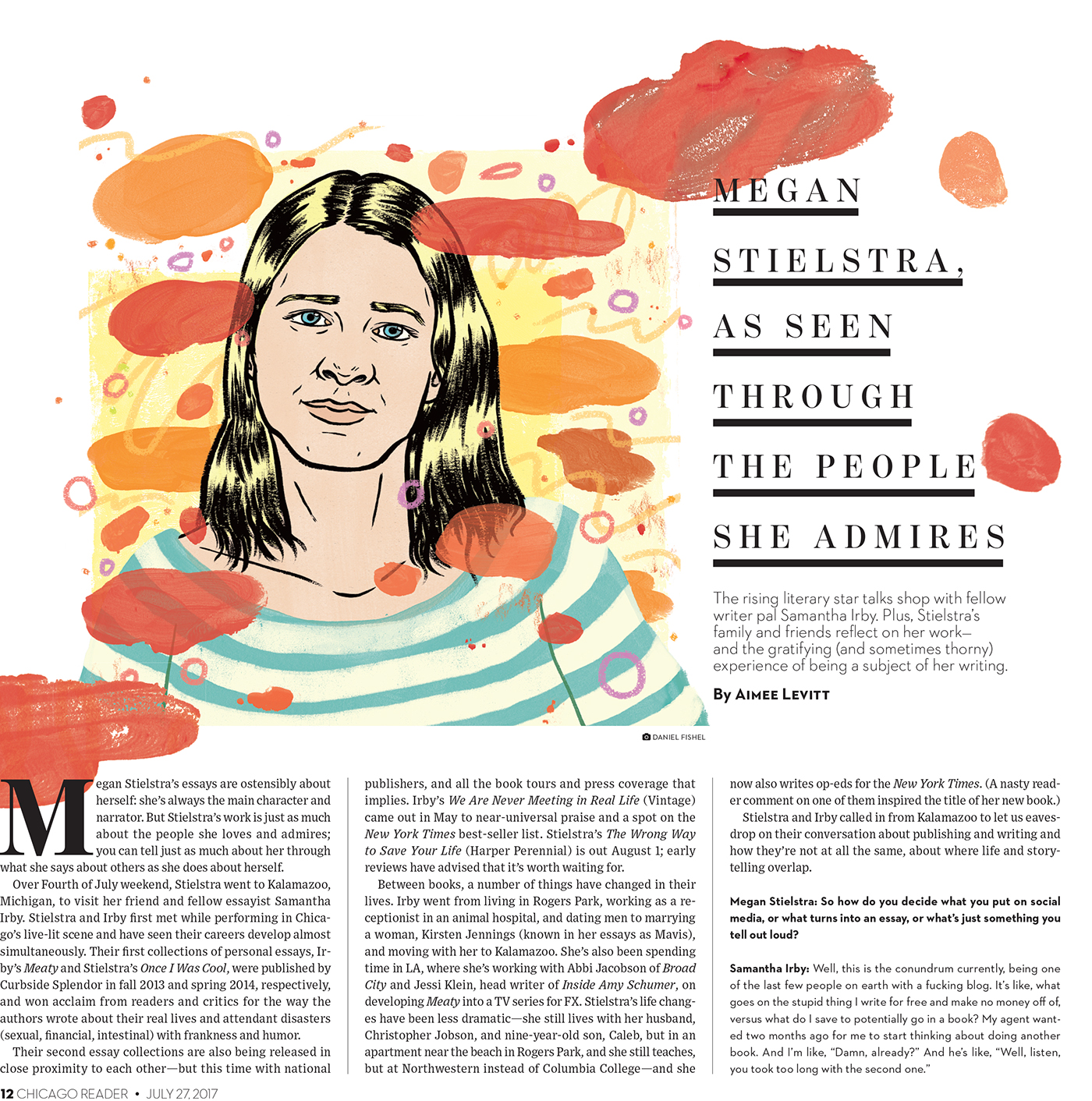 Megan Stielstra ILLUSTRATION  Editorial Illustration editorial design 