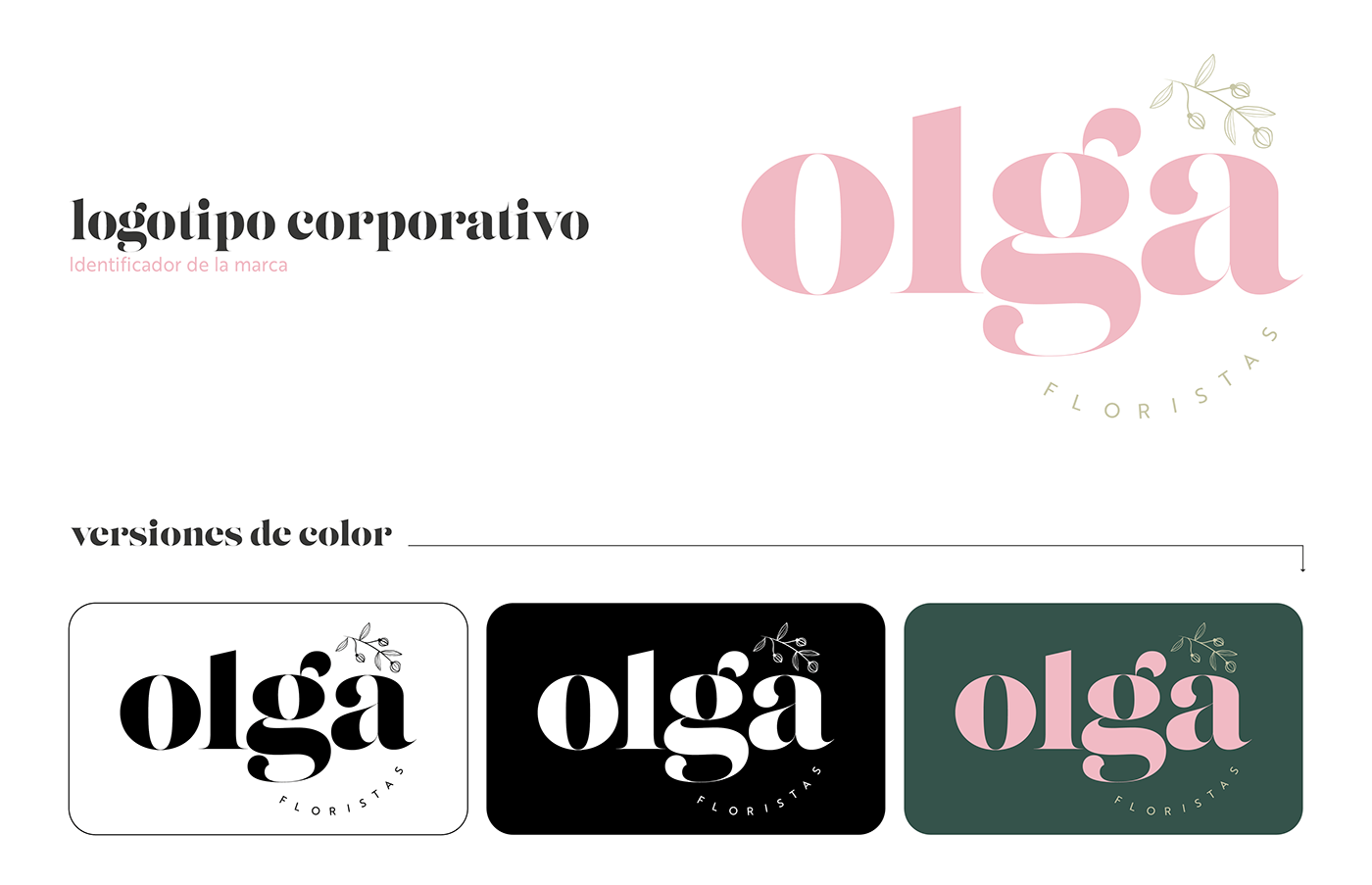 creatividad design diseño diseño gráfico Floristería Galicia Illustrator marca pontevedra rebranding