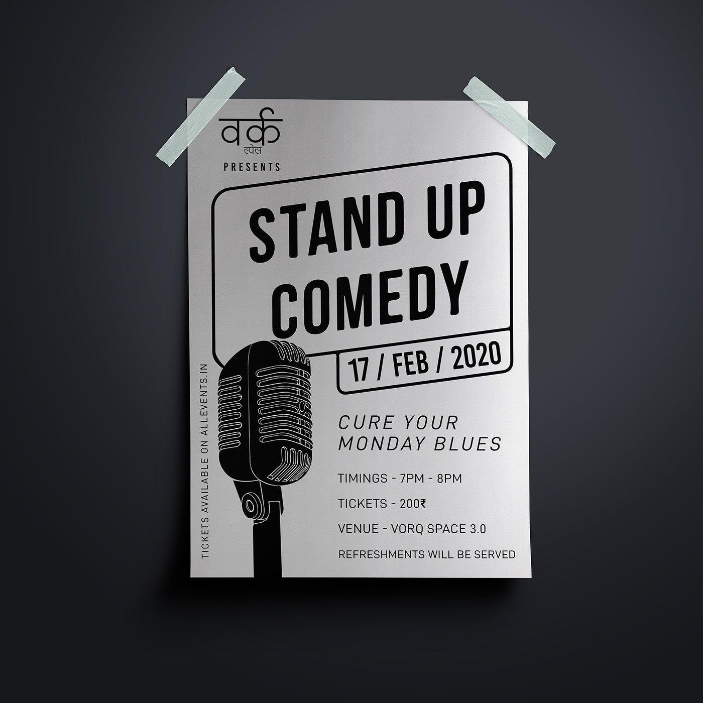 Events flat illustrations friends Fuckup Nights layouting marvel poster Stand-up comdey trivia typography  