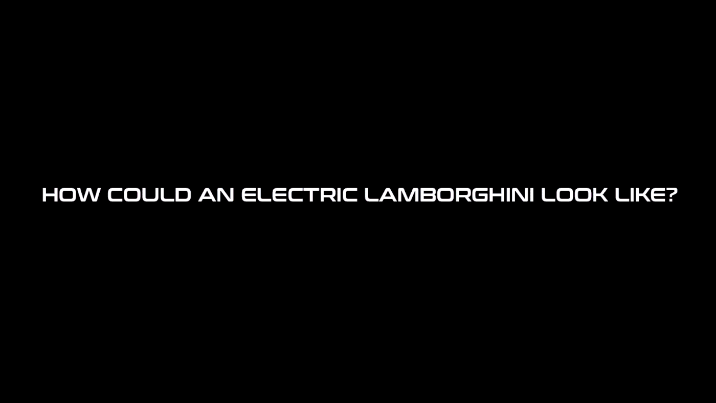 automotive   concept design electric future Lambo lamborghini Lamborghini concept  Render sketch