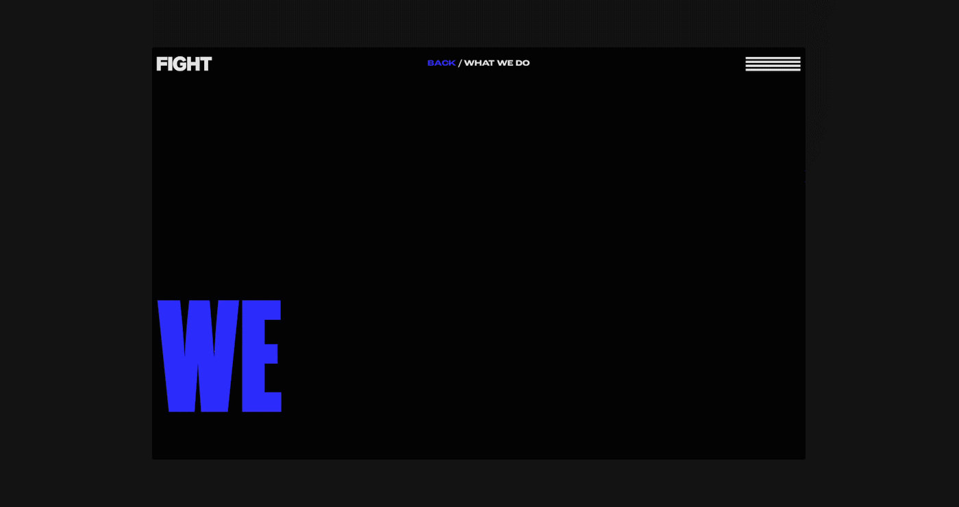 audiovisual Website UI/UX UI ux black blue design