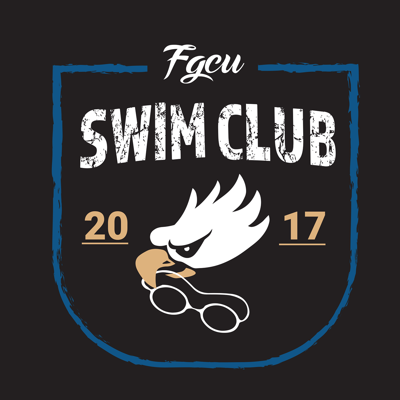 logo swim FGCU