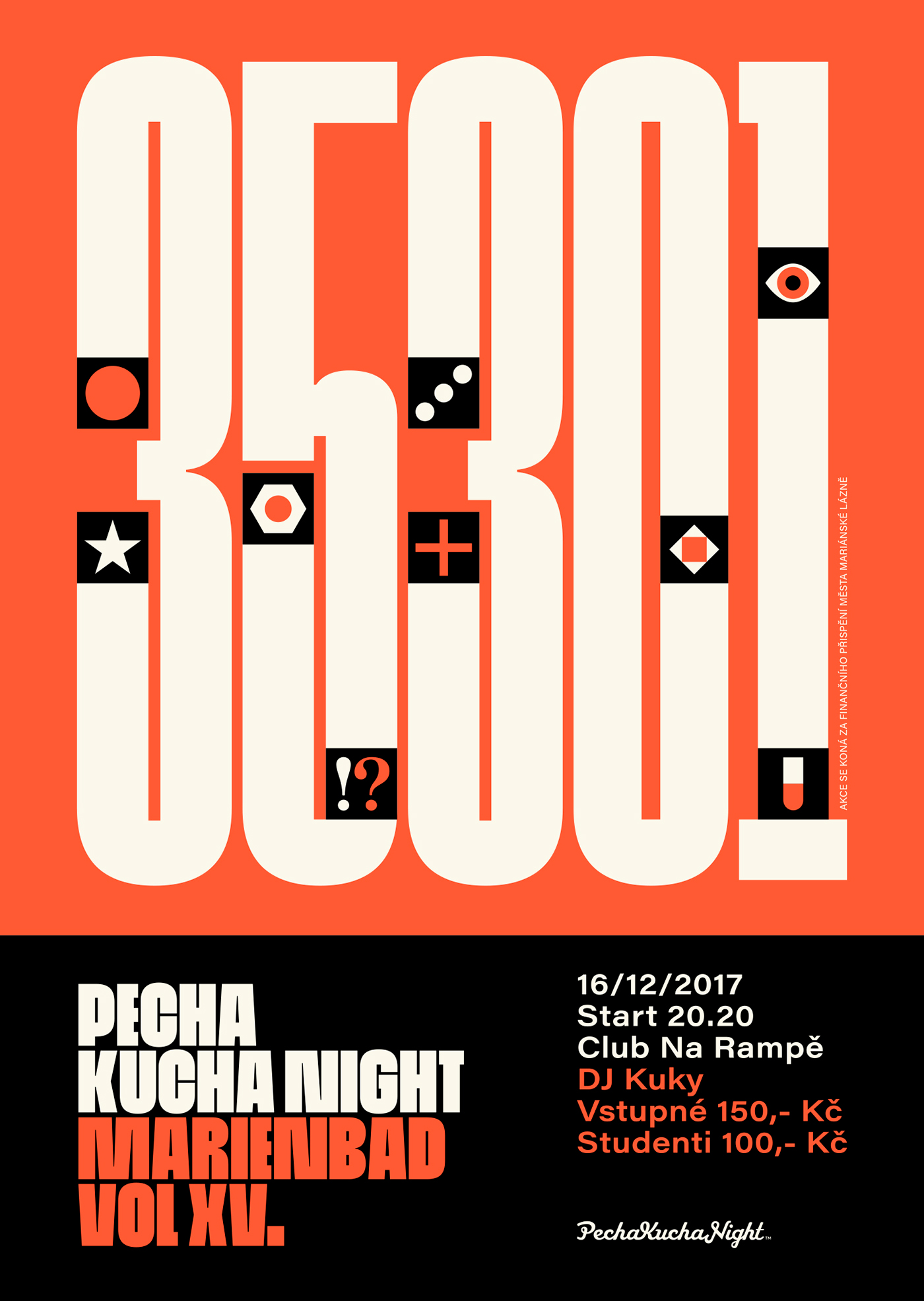 pecha numbers orange poster Icon minimal book visual infographic world