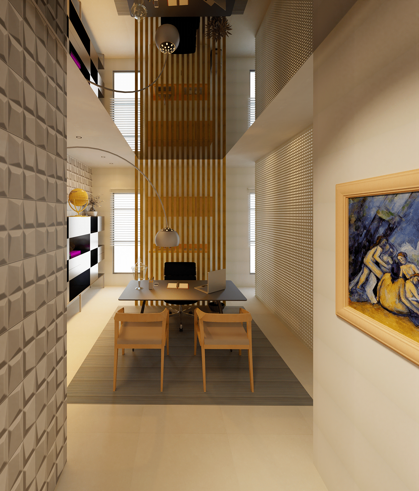Design para um escritório de arquitetura, em parceria com Fabrício Almeida.