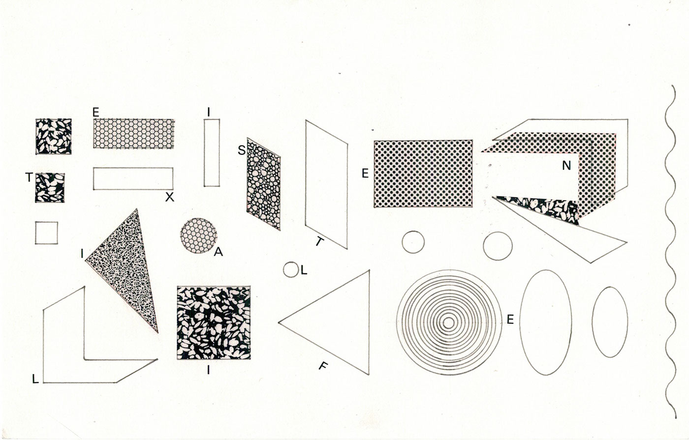 ILLUSTRATION  analog ink blackandwhite geometric